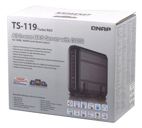 QNAP TS-119 Сетевой накопитель QNAP TS-119, фото 1