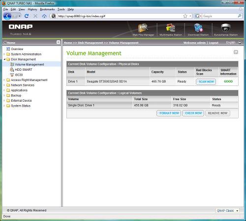 Сетевой накопитель QNAP TS-119, фото 15