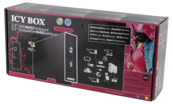 Сетевой накопитель начального уровня RaidSonic ICY BOX IB-NAS4210-B, фото 2