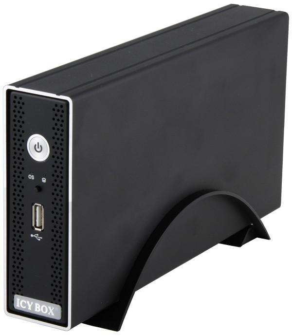 Сетевой накопитель начального уровня RaidSonic ICY BOX IB-NAS4210-B, фото 1