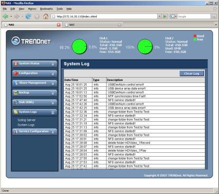 Сетевой накопитель TRENDnet TS-S402, фото 9