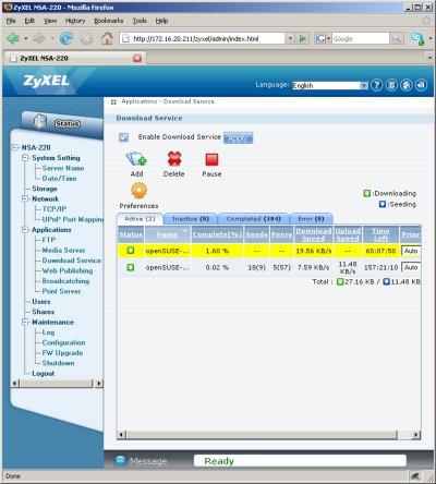 Двухдисковый сетевой накопитель ZyXEL NSA220, фото 10