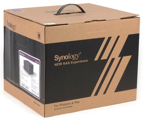 Упаковка Synology DS1513+