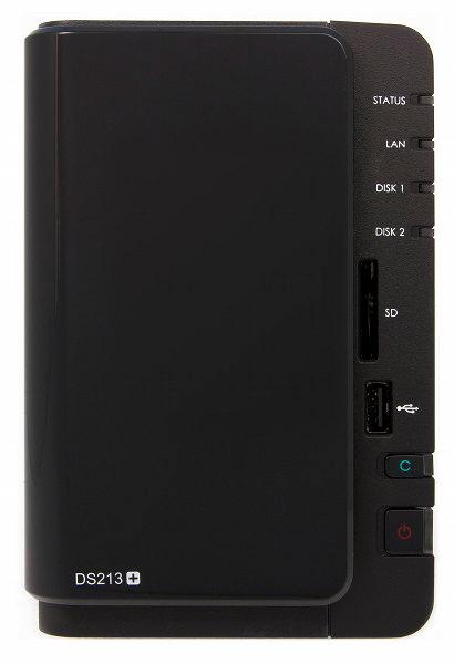 Внешний вид Synology DS213+