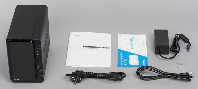 Комплект поставки Synology DS216+ Комплект поставки Synology DS216+
