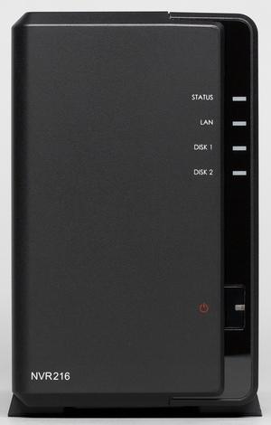 Внешний вид Synology NVR216 Внешний вид Synology NVR216