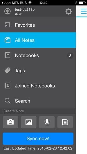 DS note для iOS