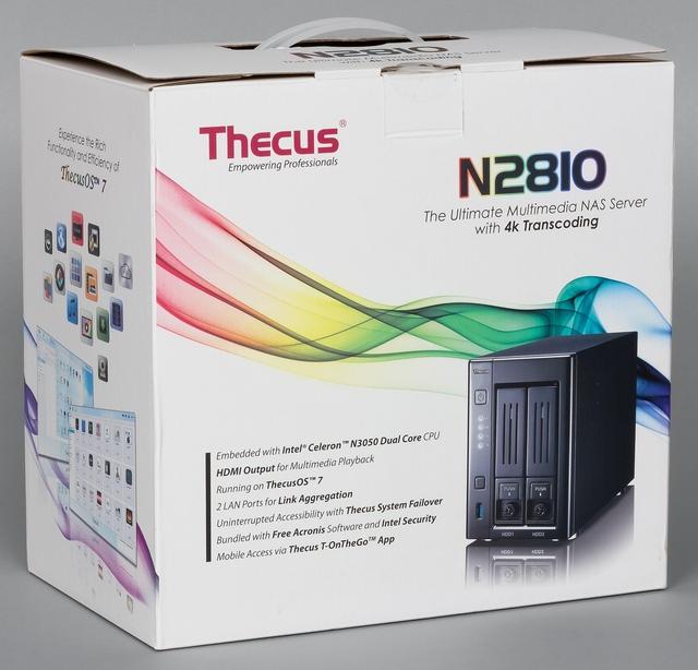 Упаковка Thecus N2810 Упаковка Thecus N2810