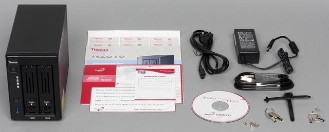 Комплект поставки Thecus N2810 Комплект поставки Thecus N2810