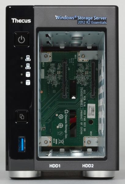 Конструкция сетевого накопителя Thecus W2810Pro