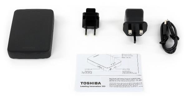 Комплект поставки Toshiba Canvio AeroCast