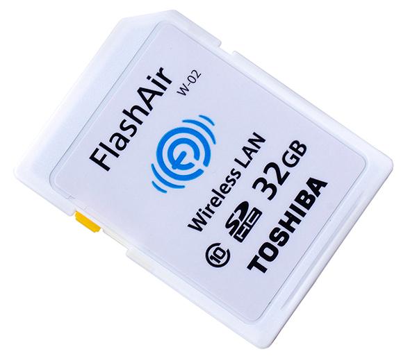 SDHC-карта памяти Toshiba FlashAir W-02 c модулем Wi-Fi, фото 1