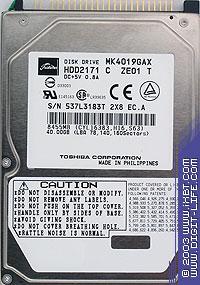Жесткие диски Toshiba серии MKxxxxGAX, фото 2