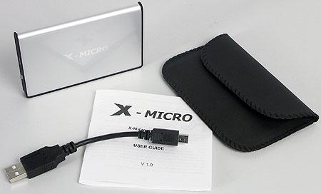 Портативный внешний винчестер X-Micro mini DisGo, фото 4