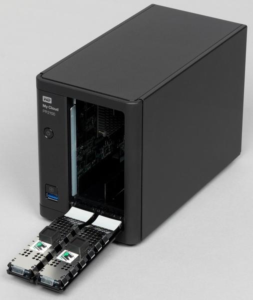 Внешний вид накопителя WD My Cloud PR2100 Внешний вид накопителя WD My Cloud PR2100