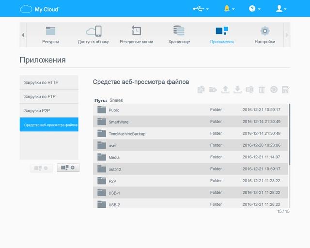 Настройка WD My Cloud PR2100 Настройка WD My Cloud PR2100