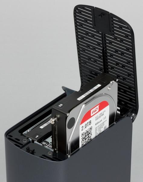Конструкция сетевого накопителя WD My Cloud EX2 Ultra