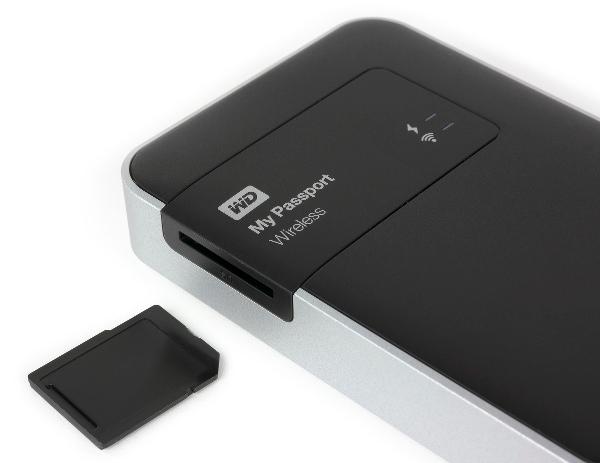 Внешний вид WD My Passport Wireless Внешний вид WD My Passport Wireless