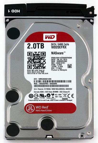 Жесткий диск WD Red WD20EFRX