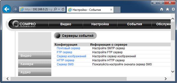 IP-камера наблюдения Compro TN50W:, фото 11