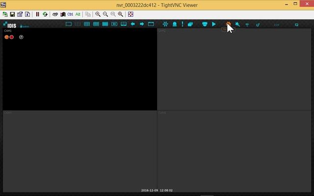 Работа с видеорегистратором через VNC Работа с видеорегистратором через VNC