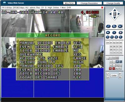 Цифровой 16-канальный видеорегистратор CPCam Mpeg4, фото 13