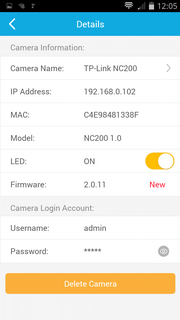 IP-камера наблюдения TP-Link NC200