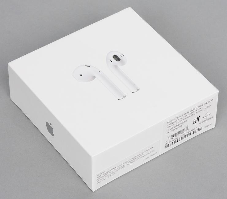Беспроводные наушники Apple AirPods