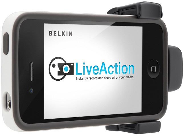 LiveAction Camera Grip является наличие стандартного резьбового крепления для установки на штатив
