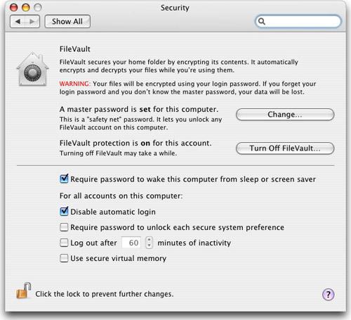 FileVault: Автоматическое шифрование домашней директории, фото 2
