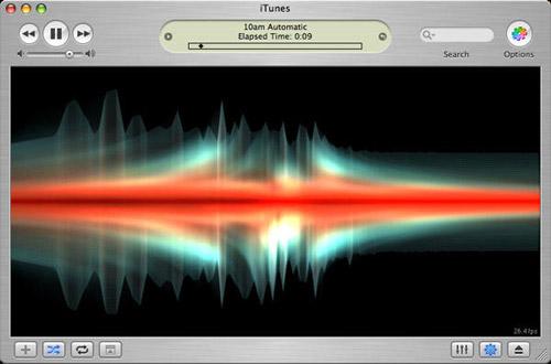 «Газовый» визуализатор для iTunes, фото 1