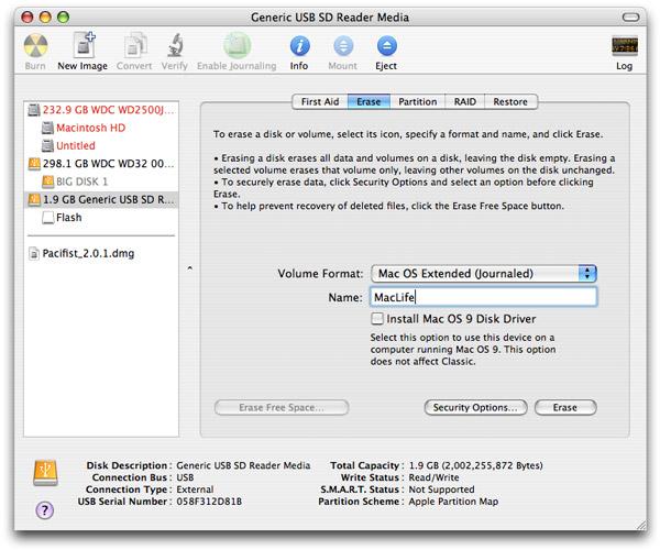 Ставим Mac OS X на флэш-накопитель, фото 1
