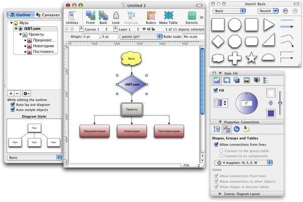 OmniGraffle, фото 1