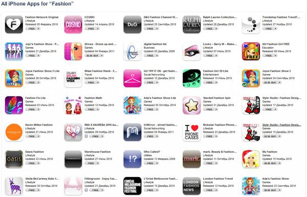 Fashion-приложения для iOS:, фото 1