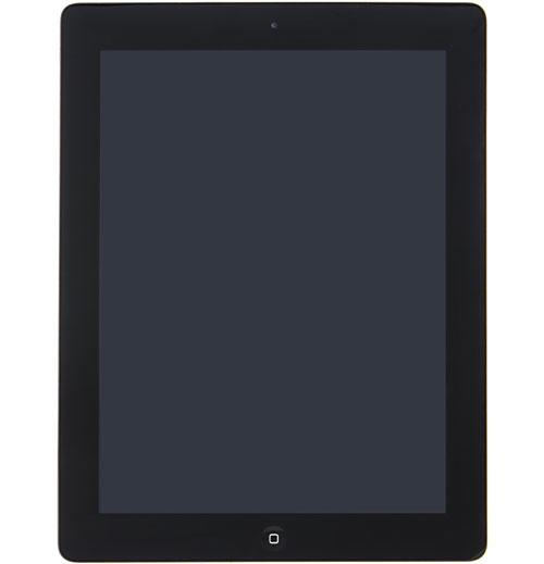 Фронтальная сторона iPad 4