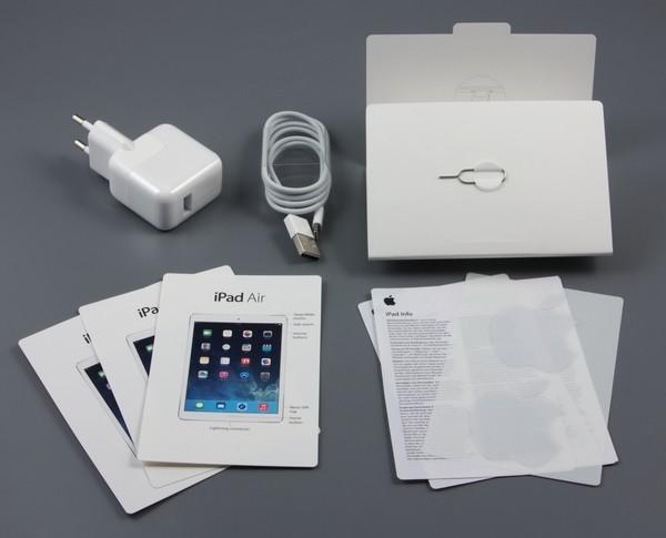 Комплектация iPad Air