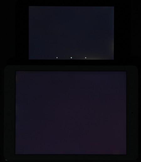 Результаты тестирования экрана iPad Air