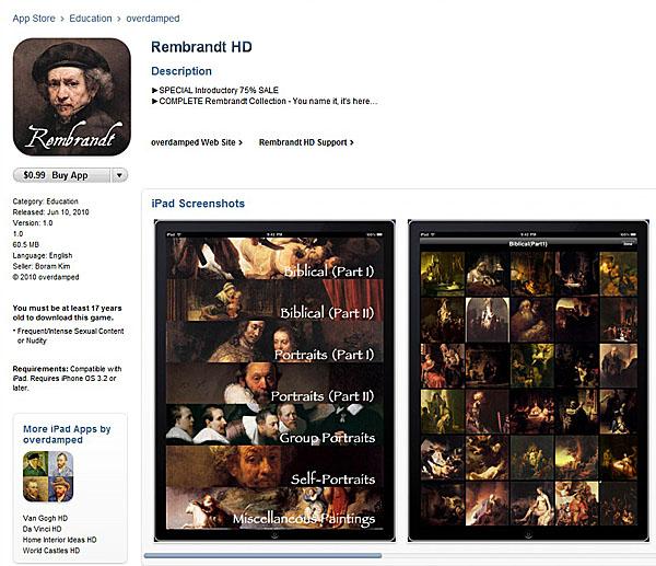 Читаем книги и изучаем живопись на Apple iPad, фото 15