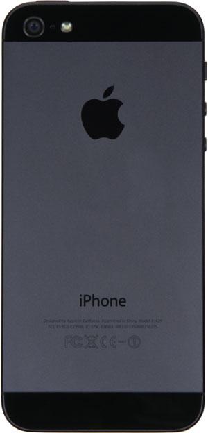Тыловая сторона iPhone 5