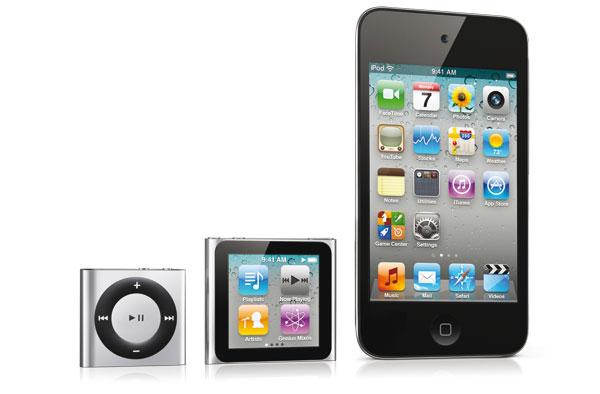 Линейка плееров Apple iPod 2010 года:, фото 1