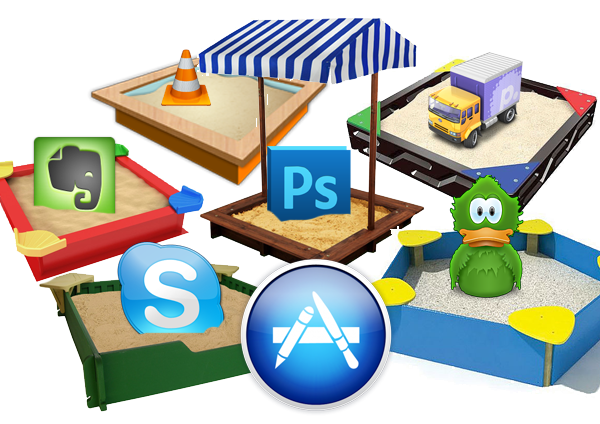 Mac App Store — приложения в песочницах