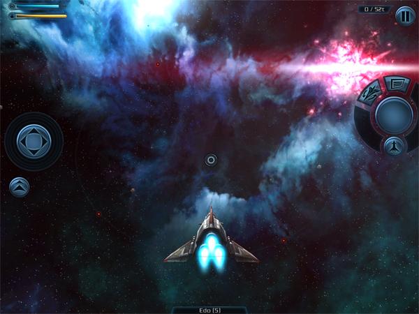 Скриншот игры Galaxy On Fire 2 HD на The New iPad