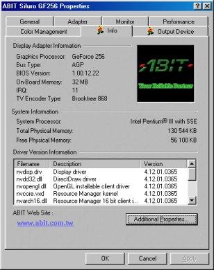 Обзор видеокарты ABIT Siluro GF256, фото 5