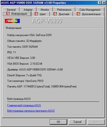 Обзор видеокарты ASUS AGP-V6800, фото 8