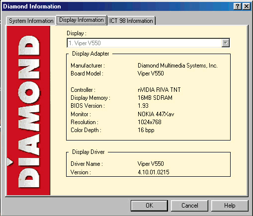 Creative Graphics Blaster TNT и Diamond Viper V550 — сравнительный обзор, фото 17