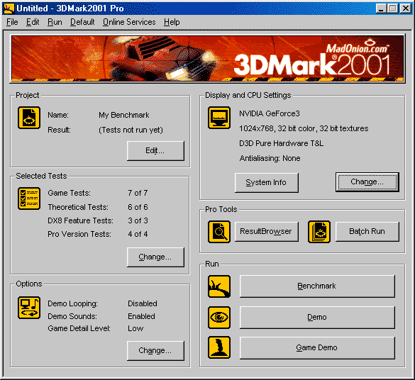 MadOnion 3DMark2001 и NVIDIA GeForce3 — любовь с первого взгляда, фото 2