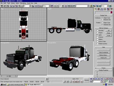 Тестирование видеоакселераторов в пакете 3D Studio MAX R2.5, фото 1
