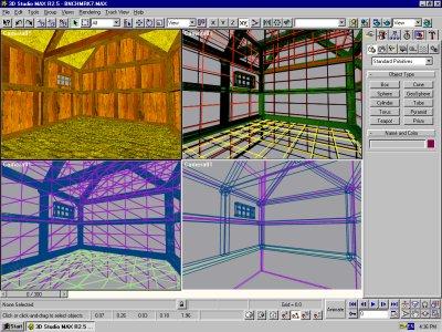 Тестирование видеоакселераторов в пакете 3D Studio MAX R2.5, фото 2