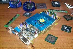 Chaintech A-G320 на базе NVIDIA GeForce3 Ti 200, фото 2