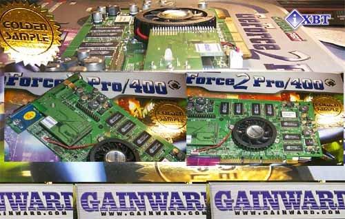 Gainward CARDEXpert GeForce2 Pro/400 Golden Sample на базе NVIDIA GeForce2 Pro, фото 1
